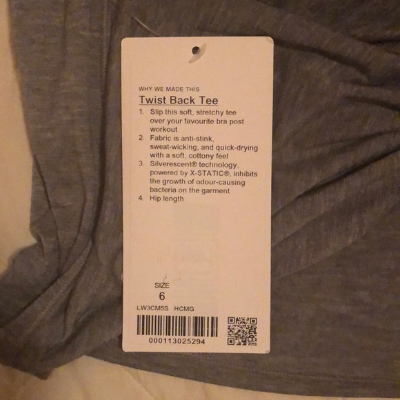 Twist Back Tee - Picture 4 of 4